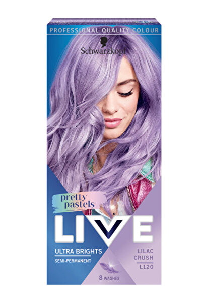 Live Vopsea de păr, Schwartzkopf Ultra Brights Pretty Pastels Lilac Crush, 65 ml