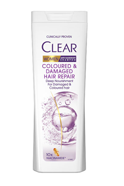 Clear Sampon Reparator Coloured & Damaged Hair, 360 ml