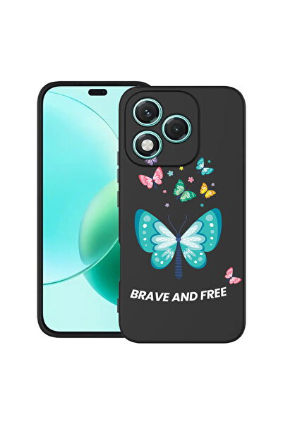 bestcase Husă TPU Ultra Subțire pentru Honor 600 Lite, Fluturi, 3143710 B 1847