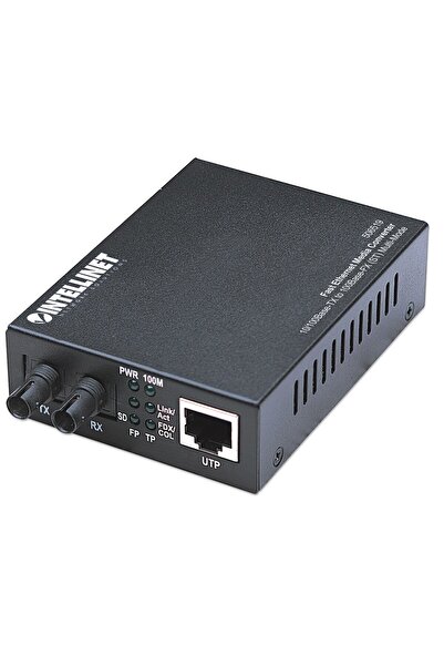 Intellinet Convertor media RJ45 la ST