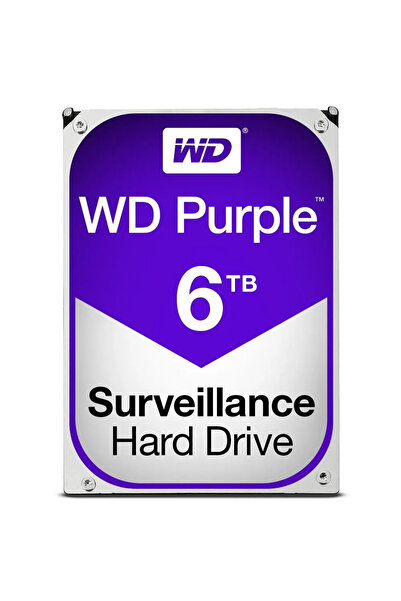 WESTERN DIGITAL WD Purple 6TB 24x7 Purple, 3.5", 6000 GB, 5400 RPM
