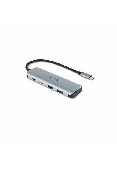 Dicota Hub USB-C 4-în-1 de mare viteză 10 Gbps
