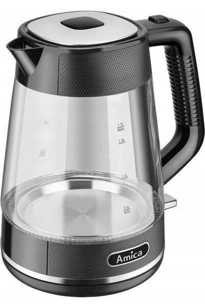 AMICA GLASS KETTLE KF 4050 G BLACK - 1194225