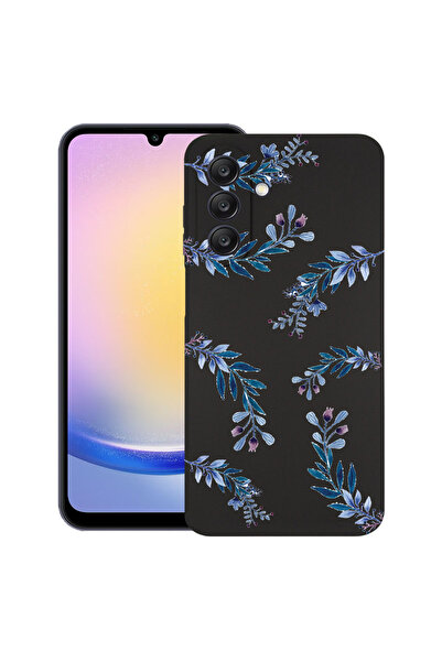 bestcase Θήκη TPU Ultra Slim για Samsung Galaxy A57, Μπλε Λουλούδια, 3128369 ...