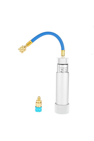 Choice Khaki Oil Injector Refrigerant Injector 1/4in SAE Connector 2oz for R1...
