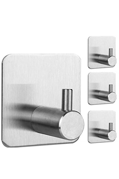 Choice1 ASL-4PCS 4pcs Self Adhesive Wall Hooks, Towel Rack, Bathroom Door Key...