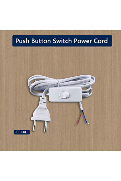Choice7 EU-ON- OFF EU Plug, US Plug, 1.8M Power Cord with Black/White Switch,...