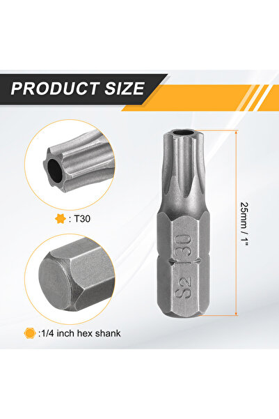 Choice19 2pcs T30 2/5/10pcs T6 T8 T10 T15 T20 T25 T27 T30 T40 Torx Screwdrive...