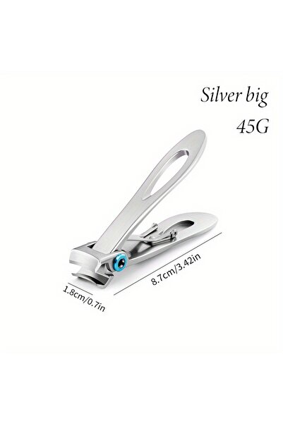 Choice1 Silvery Big Stainless Steel High quality Nail Clippers Two Sizes Are ...