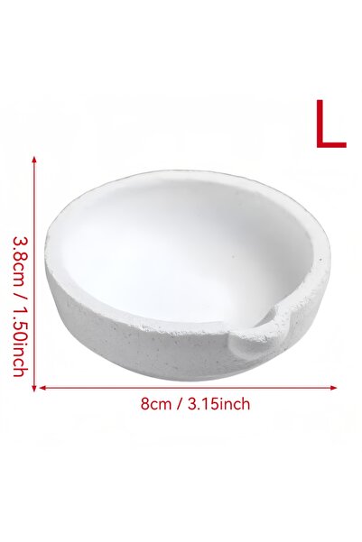 Choice1 L 1 metal melting bowl, quartz bowl, suitable for metal melting and s...