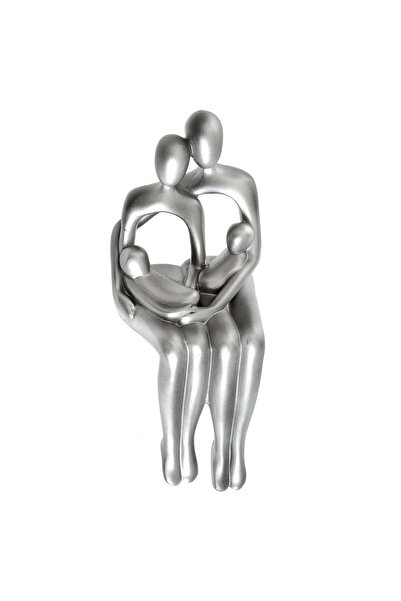 meli melo Statueta argintie cuplu 24 cm