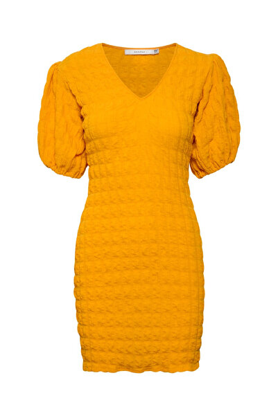 Evendi Short dress, Orange