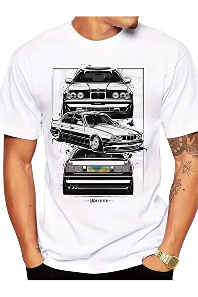 bolivia's Men'S Short Sleeve Classic Germany EUDM - E34 M5 Vintage T-Shirt - ...