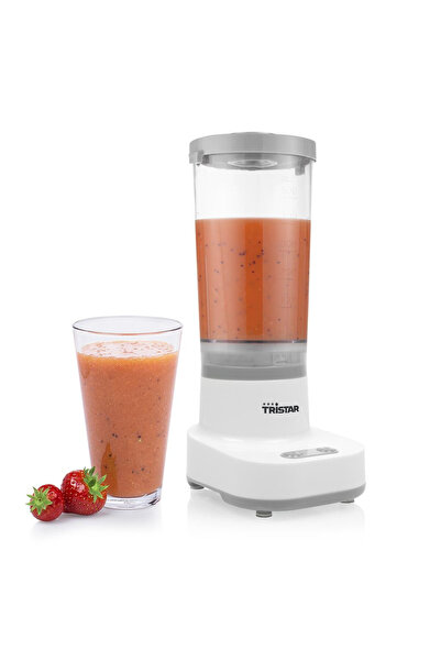Tristar Blender Standmixer 180W 0.5L White Gray, 2 Speeds, Sheer Removable Co...