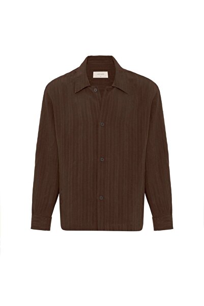 S13 Store Oversize textured men's shirt
