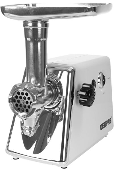 Geepas Stainless Steel Cutting Blade Electric Meat Grinder, Aluminium Gearbox...