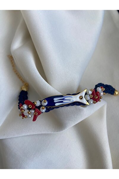 SinAtelier Marin detaylı İşleme Bileklik