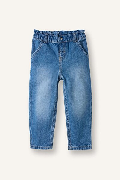 DeFacto Baby Girl Jean Pants G6307A5/Nm39 Lt.Blue