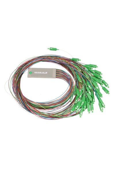 Extralink 1:64 PLC SC/APC |   Splitter |   900µm, 1,5m, Cutie de oțel