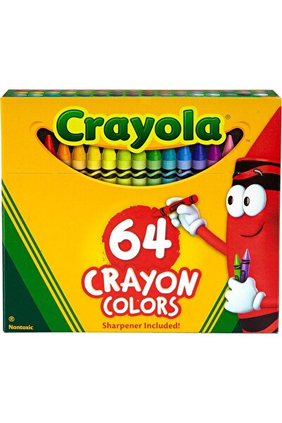 Crayola Classic Color Pack Crayons, Assorted 64/Box