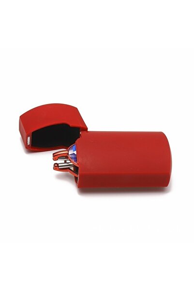 Choice1 +200 Red Gift Case Foldable Reading Glasses +1.00 to +4.00 Strength M...