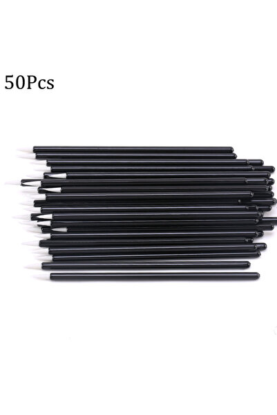 Choice1 WHITE 50Pcs Portable Nail Art Liner Pen Set, Portable Eyeliner Brush,...