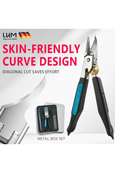 Choice Heavy Duty Ingrown Toenail Clippers, Professional Toenail Trimmer, Sha...