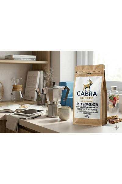 CABRA COFFEE ROASTERS Fit & Energy Filter Coffee 500 Gr - Soft Taste Suitable...
