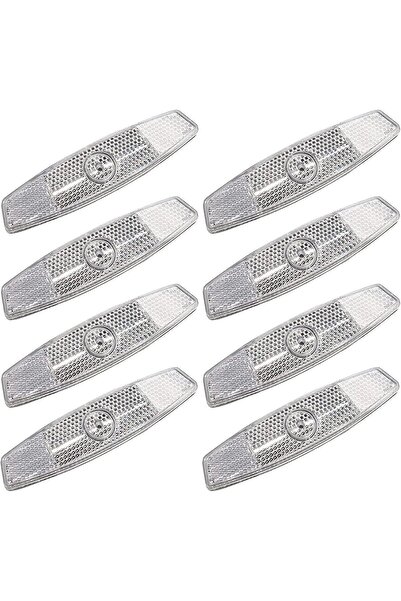 Other VICDUEKG Pachet de 8 reflectoare pentru bicicletă, reflectoare pentru s...
