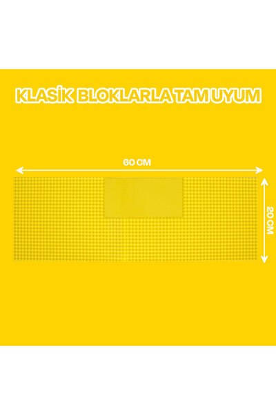 MEGA Esnek Blok Aktivite Zemin Sarı