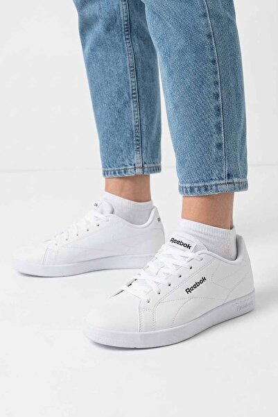 Reebok Pantofi sport albi pentru femei Pantofi sport casual Design clasic Pan...