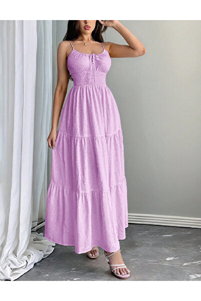 Evendi Long dress, Lilac