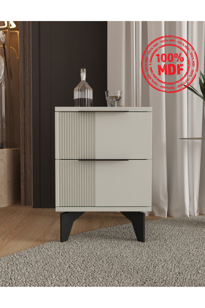 Teen & Bright EKİN 2 ÇEKMECELİ KOMODİN - TAMAMI MDF