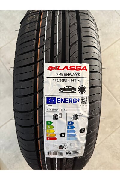 Lassa / 175/65R14 (GREENWAYS XL) 2026 YAZLIK LASTİK (1 ADET FİYATIDIR. EN AZ ...
