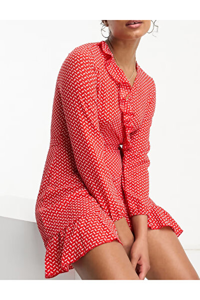 Evendi Short dress, Red