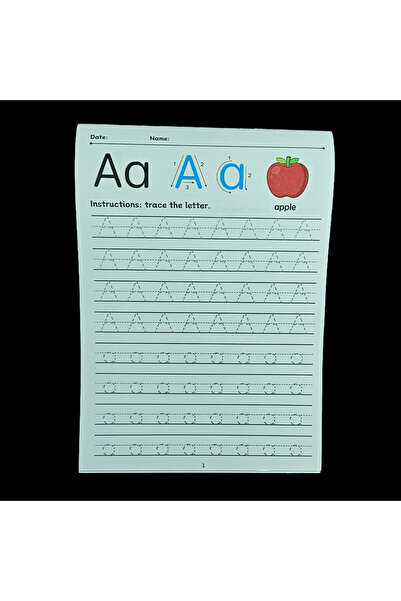 Choice 1Pc 32-Page Children's A-Z Alphabet and Numbers 1-10 Learning Book, In...