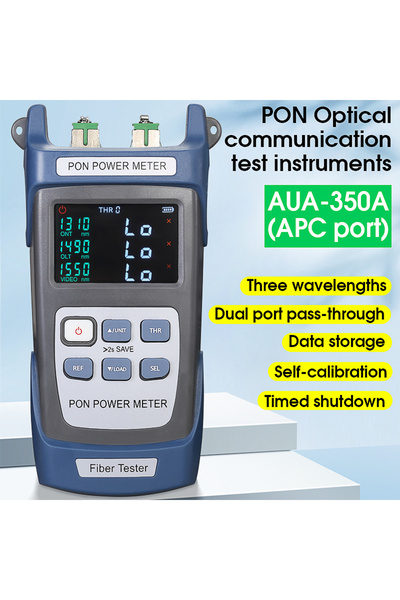 Choice AUA-350A(APC Port) COMPTYCO AUA-350A/350U PON Optical Power Meter Fibe...
