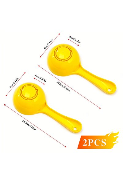 Choice Yellow 2pcs 2pcs Semi-Circular Rice Shaping Molds - DIY Bento Box & Su...