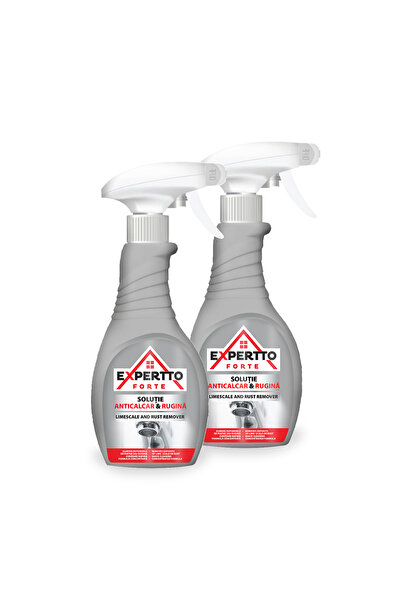Expertto forte Set of 2 x Anti-limescale and rust solution 500ml