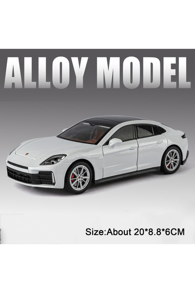 Choice Panamera White 1:24 Panamera Cayenne Alloy Model Diecast Car Miniature...