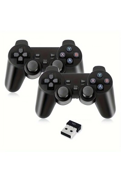 Choice1 2 PCS 1PC/2PCS 2.4GHz Wireless Gamepad for Game Controller - USB Joys...