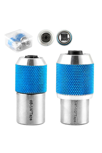 Choice1 Blue Tap Socket Set, 2PCS Tap Extractor Tool,Tap Sockets with a 3/8" ...