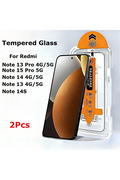 Choice6 Redmi note 15 Pro 5G 2 Pieces 2 Pcs Dust Free Tempered Glass For Redm...