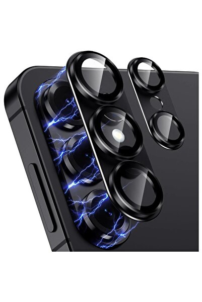 Choice20 Tempered glass Galaxy S26 Ultra black Metal Camera Lens Protector Ca...