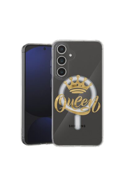 bestcase Husă pentru Samsung Galaxy A56 cu design Queen, Mag Anti Shock TPU, ...