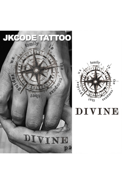 Choice Herbal Tattoo with Nautical Theme, Cool Style Sketch Tattoo - English ...
