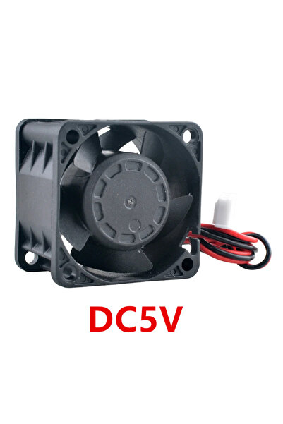 Choice1 مروحة سوداء بدون إضاءة RGB، DC5V، بمحامل كروية مزدوجة، 4028، 4 سم، 40...