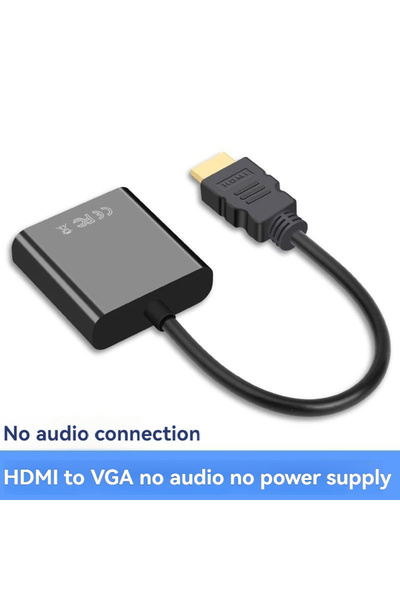 Choice1 محول BK HD 1080P HDMI VGA، محول HDMI ذكر إلى VGA أنثى، محول رقمي إلى ...