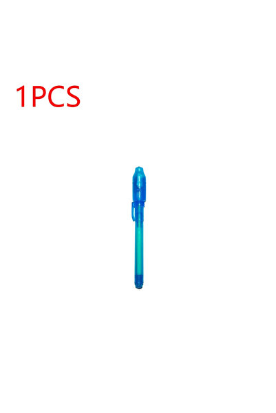 Choice1 1PC Navy Blue 10-1PC Invisible Ink Pen Luminous Light Pen Secret Mess...