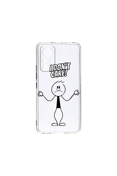 bestcase Διαφανής Θήκη Σιλικόνης 2MM, Συμβατή με Xiaomi 13 Lite, Δεν με νοιάζ...
